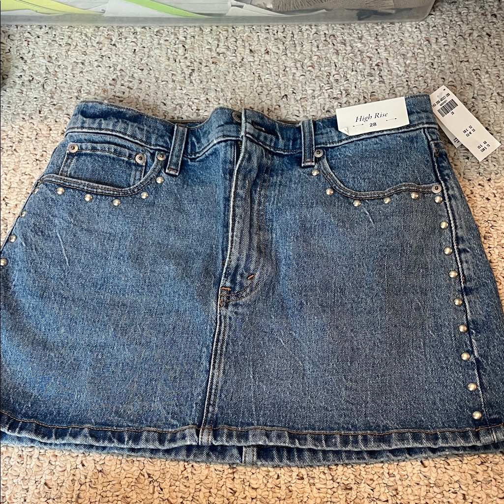 Brand New Abercrombie And Fitch Denim Skirt